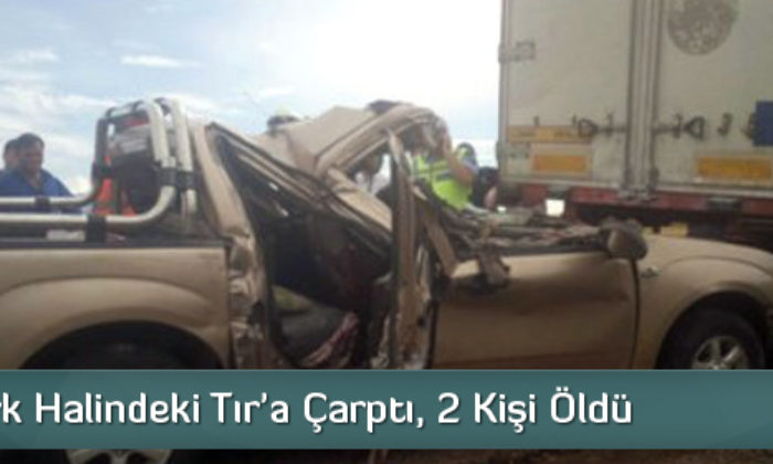 Mecitözü İlçesindeki Kazada 2 Kişi Öldü