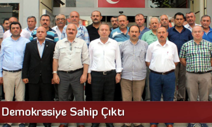 Sungurlu Demokrasiye Sahip Çıktı