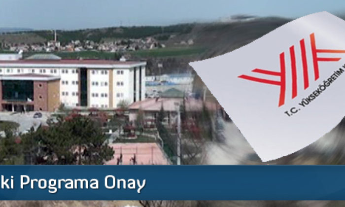 YÖK’ten İki Programa Onay