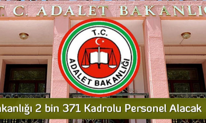 Adalet Bakanlığı Personel Alacak
