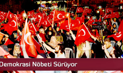 Alaca’da Demokrasi Nöbeti Sürüyor