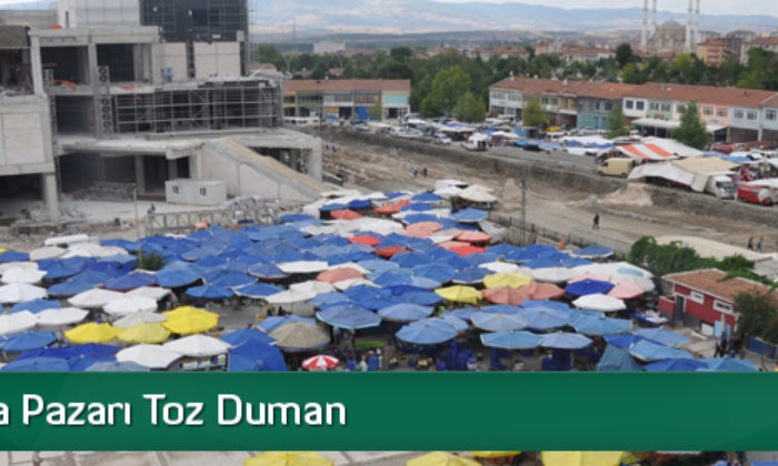 Çarşamba Pazarı Toz Duman