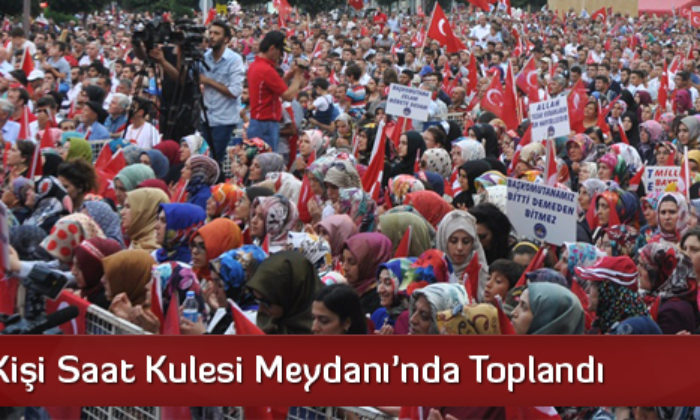 Çorum’da ‘Demokrasi Ve Şehitler Mitingi’