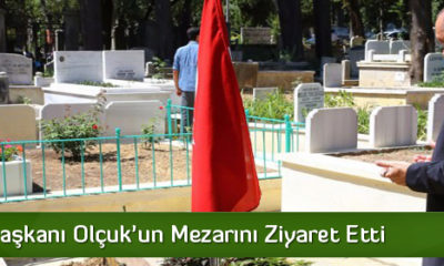 Cumhurbaşkanı, Olçuk’un Mezarını Ziyaret Etti