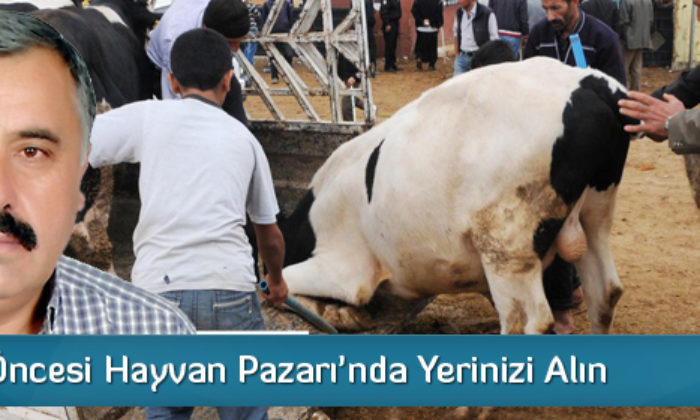 Bayram Öncesi Hayvan Pazarı’nda Yerinizi Alın