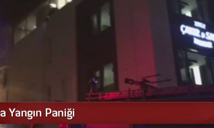 Lokantada Yangın Paniği