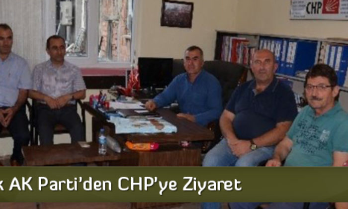 Osmancık AK Parti’den CHP’ye Ziyaret