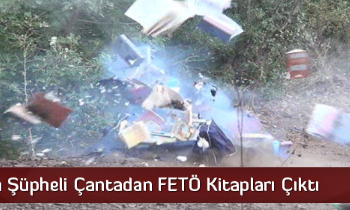 Şüpheli Çanta Patlatılınca Ortaya Çıktı