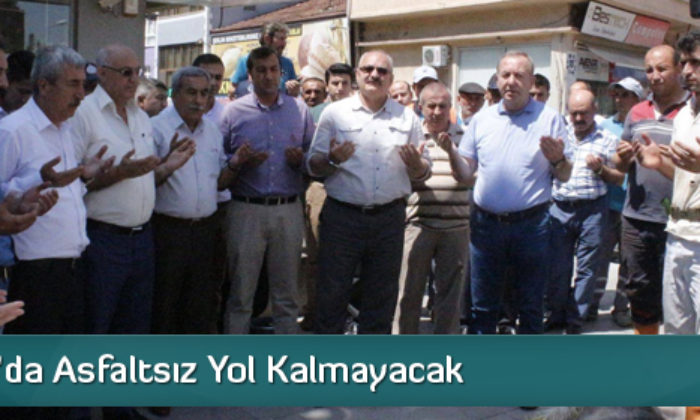 Sungurlu’da Asfaltsız Yol Kalmayacak