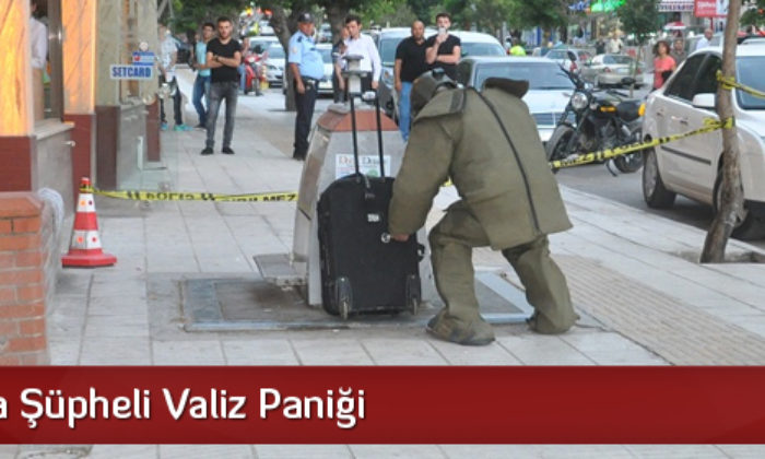 Çorum’da Şüpheli Valiz Paniği