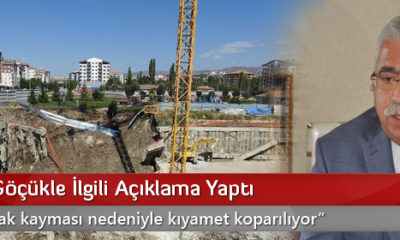 Ahlatçı Göçükle İlgili Açıklama Yaptı