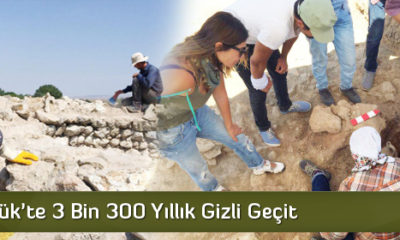 Alacahöyük’te 3 Bin 300 Yıllık Gizli Geçit