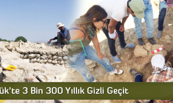 Alacahöyük’te 3 Bin 300 Yıllık Gizli Geçit