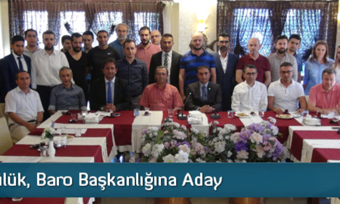 Ekrem Sülük, Baro Başkanlığına Aday