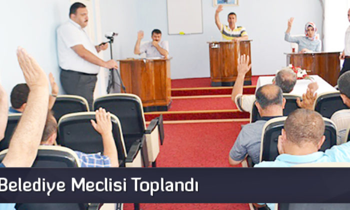 İskilip’te Belediye Meclisi Toplandı