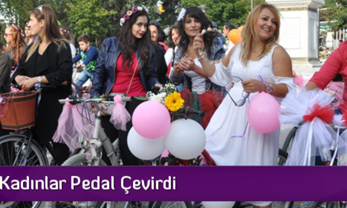 Çorumlu Kadınlar Pedal Çevirdi