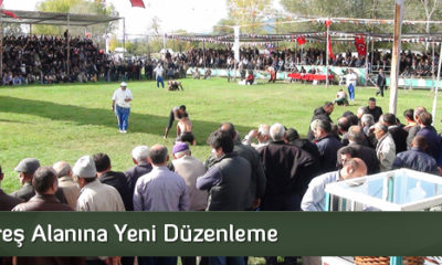 Kargı Güreş Alanına Yeni Düzenleme