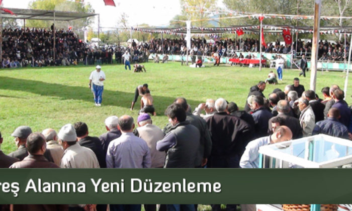 Kargı Güreş Alanına Yeni Düzenleme