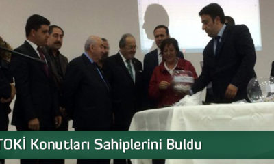 Kargı’da TOKİ Konutları Sahiplerini Buldu