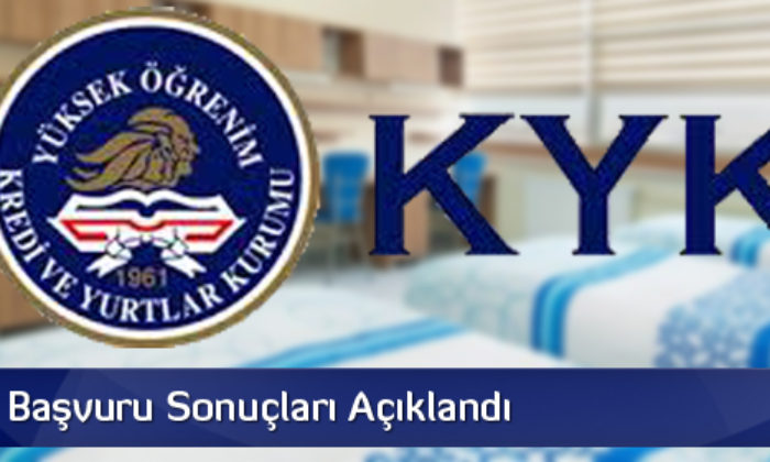 KYK Yurt Başvuru Sonuçları Açıklandı