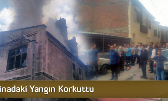 Metruk Binadaki Yangın Korkuttu