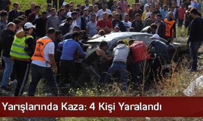 Oto Drag Yarışlarında Kaza