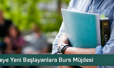 Üniversiteye Yeni Başlayanlara Burs Müjdesi