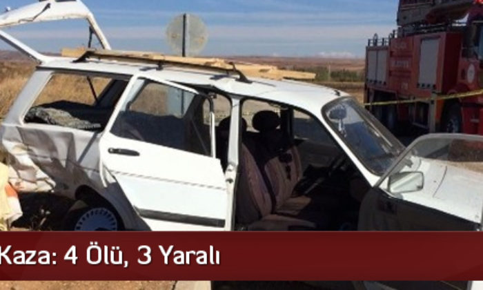 Alaca’da Trafik Kazası