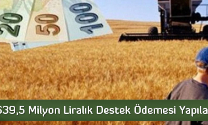 Çiftçilere Destek Ödemesi