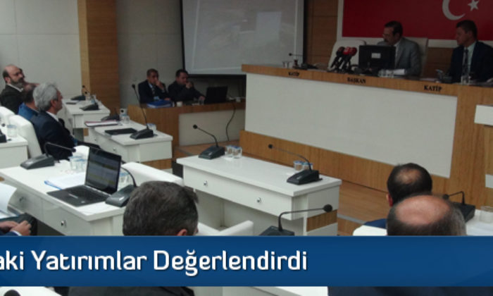 İl Koordinasyon Kurulu Toplandı