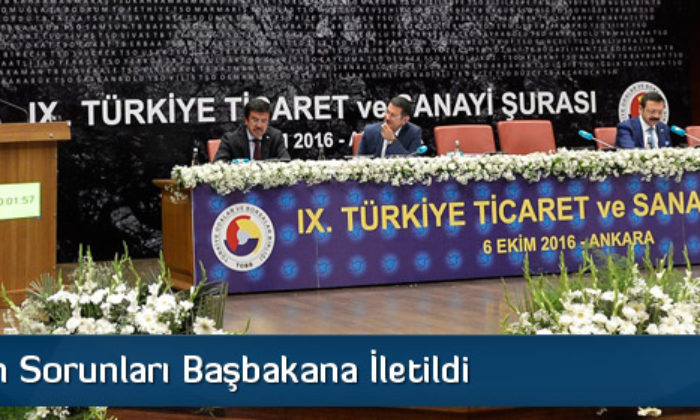 Çorum’un Sorunları Başbakana İletildi