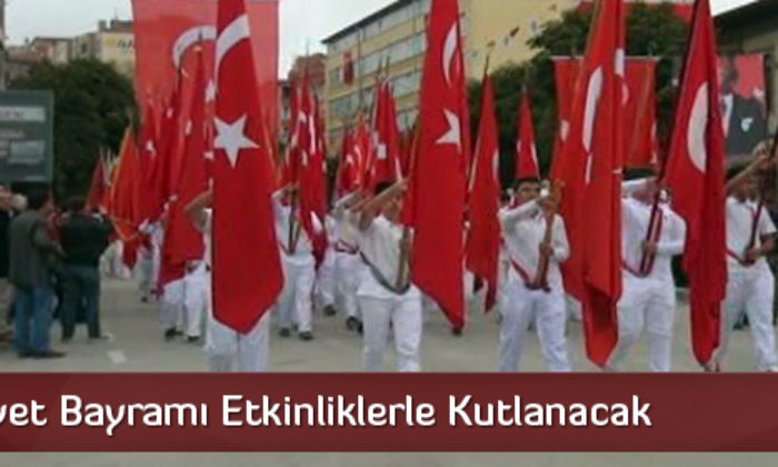 Cumhuriyet Bayramı Etkinliklele Kutlanacak