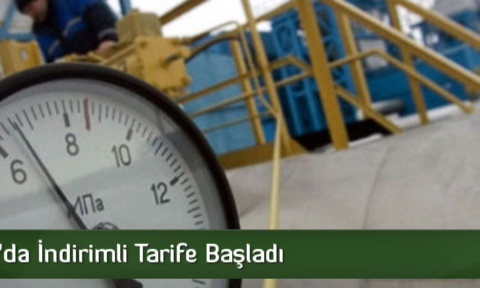 Doğalgaz’da İndirimli Tarife Başladı