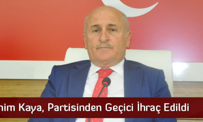 Kaya’ya Geçici İhraç