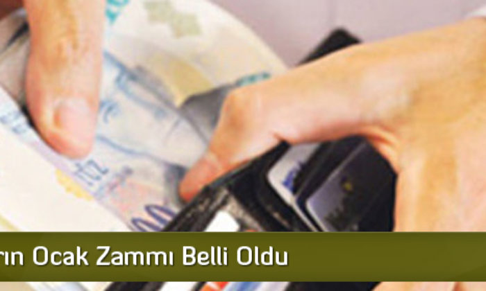 Memurların Ocak Zammı Belli Oldu