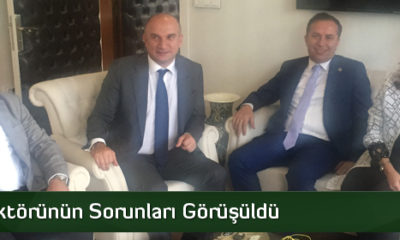 Şeker Sektörünün Sorunları Görüşüldü