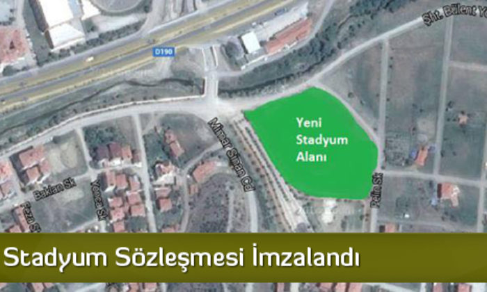 Sungurlu Stadyum Sözleşmesi İmzalandı