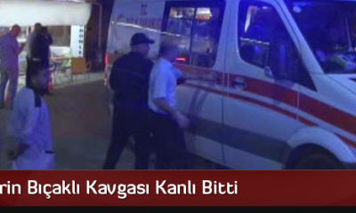 Suriyelilerin Bıçaklı Kavgasında Kan Aktı