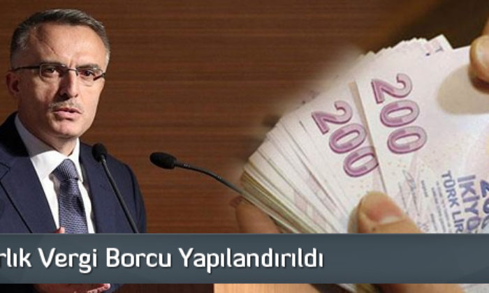 9,4 Milyarlık Vergi Borcu Yapılandırıldı