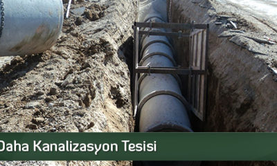 11 Köye Daha Kanalizasyon Tesisi