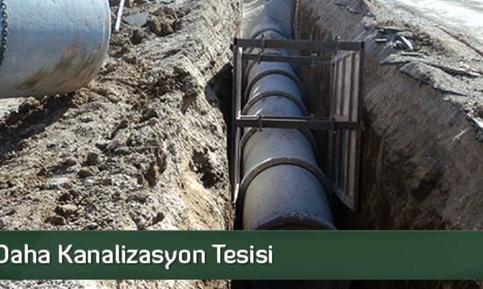 11 Köye Daha Kanalizasyon Tesisi