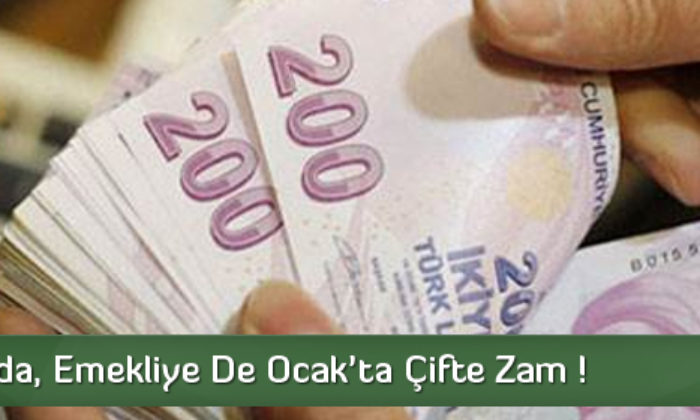 Ocak’ta Maaşlar Artacak