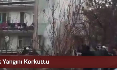 Kömürlük Yangını Korkuttu