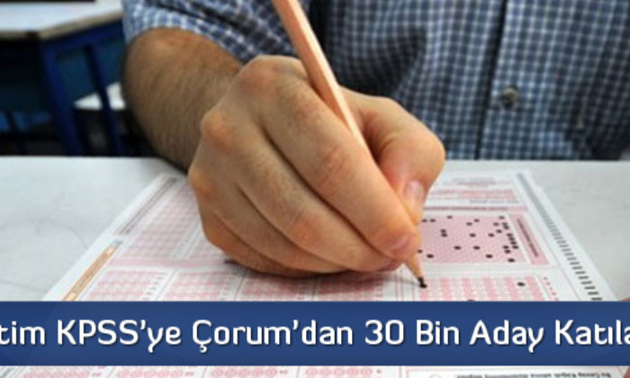 Ortaöğretim KPSS Pazar Günü Yapılacak