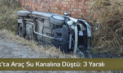 Osmancık’ta Araç Su Kanalına Düştü: 3 Yaralı