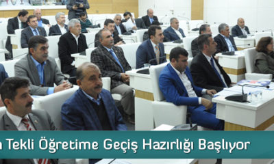Çorum’da Tekli Öğretime Geçiş Hazırlığı