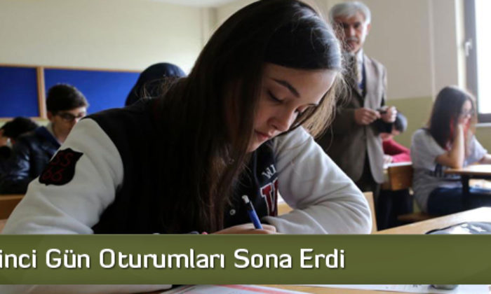 TEOG Birinci Gün Oturumları Sona Erdi