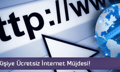 Ücretsiz İnternet Müjdesi!