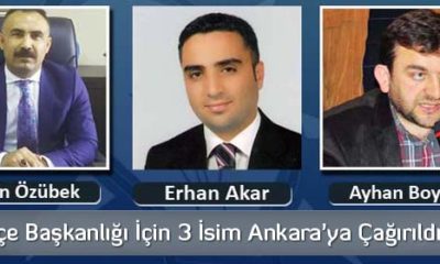 AK Parti’de Merkez İlçe Başkanı Kim Olacak