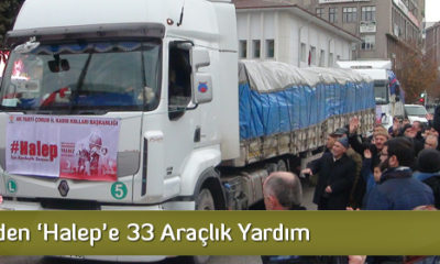 AK Parti’den ‘Halep’e Yardım